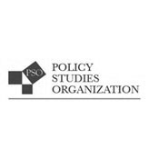 Logo of the Policy Studies Organization, featuring a geometric design with the acronym "PSO." Represents research and analysis in public policy.